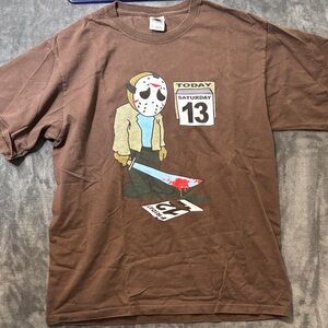Fruit of the Loom Brown T-Shirt